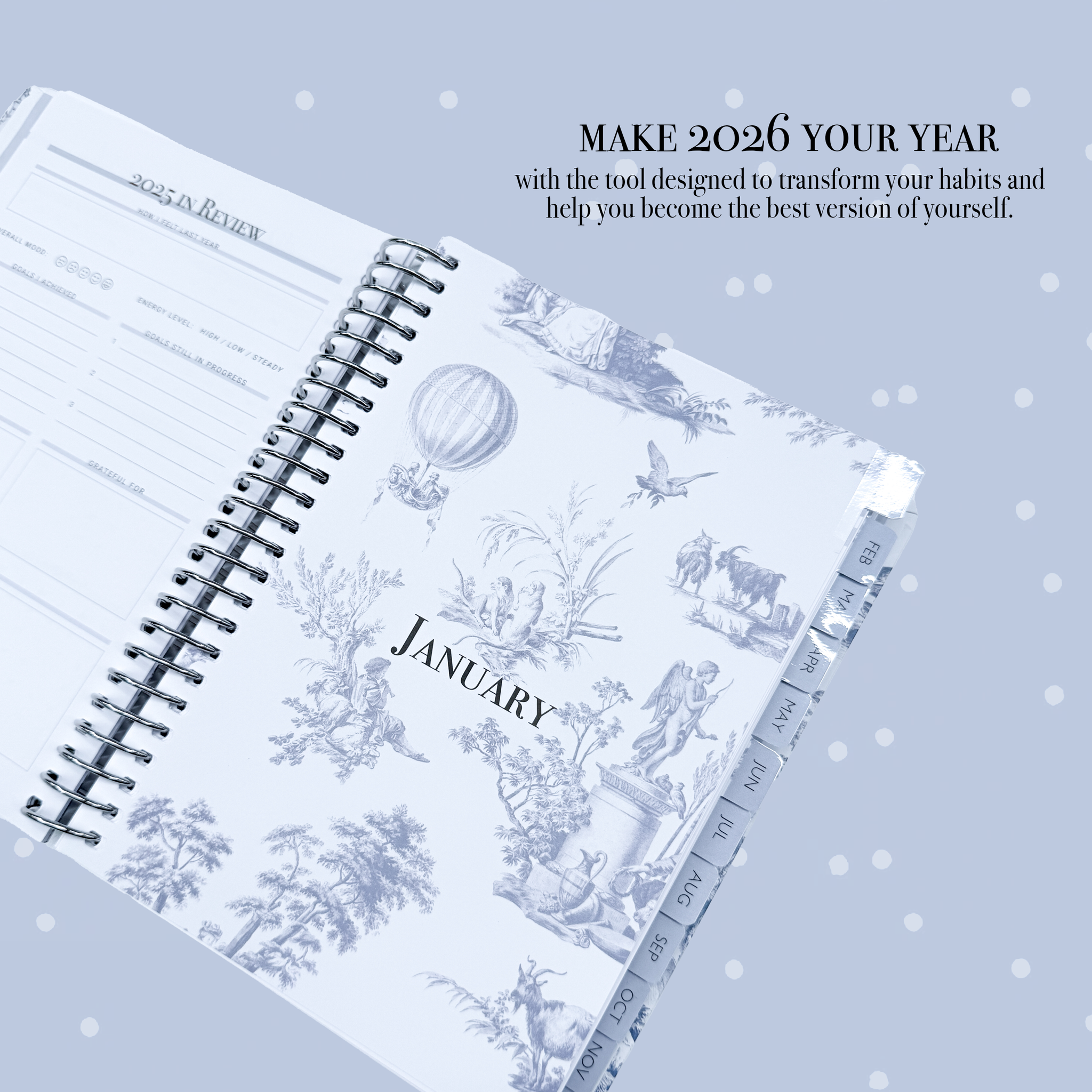 2026 Wellness, Life, & Goal-Setting Planner