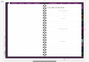 2025 DIGITAL PLANNER (DATED & HYPERLINKED) KITCHEN WITCH THEME