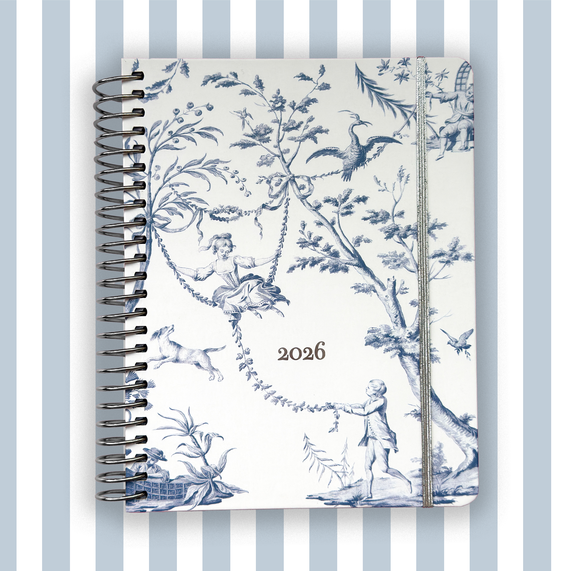 Toile De Jouy 2026 Wellness Planner