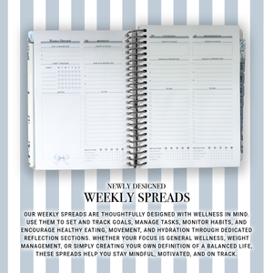 Toile De Jouy 2026 Wellness Planner
