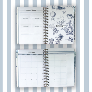 Toile De Jouy 2026 Wellness Planner