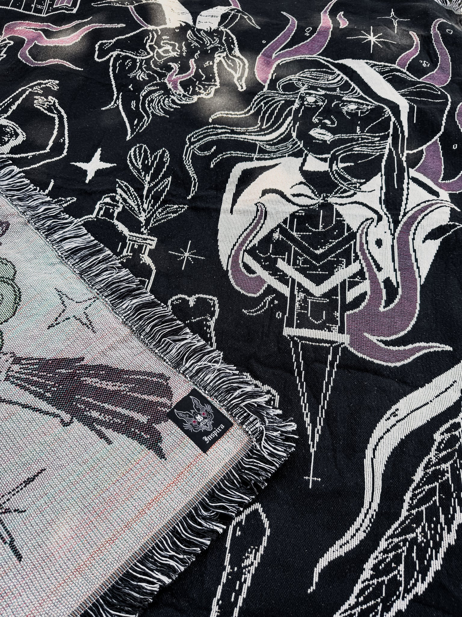 SALEM 🌙 Woven Tapestry Blanket (PRE-ORDER)