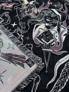 SALEM 🌙 Woven Tapestry Blanket (PRE-ORDER)