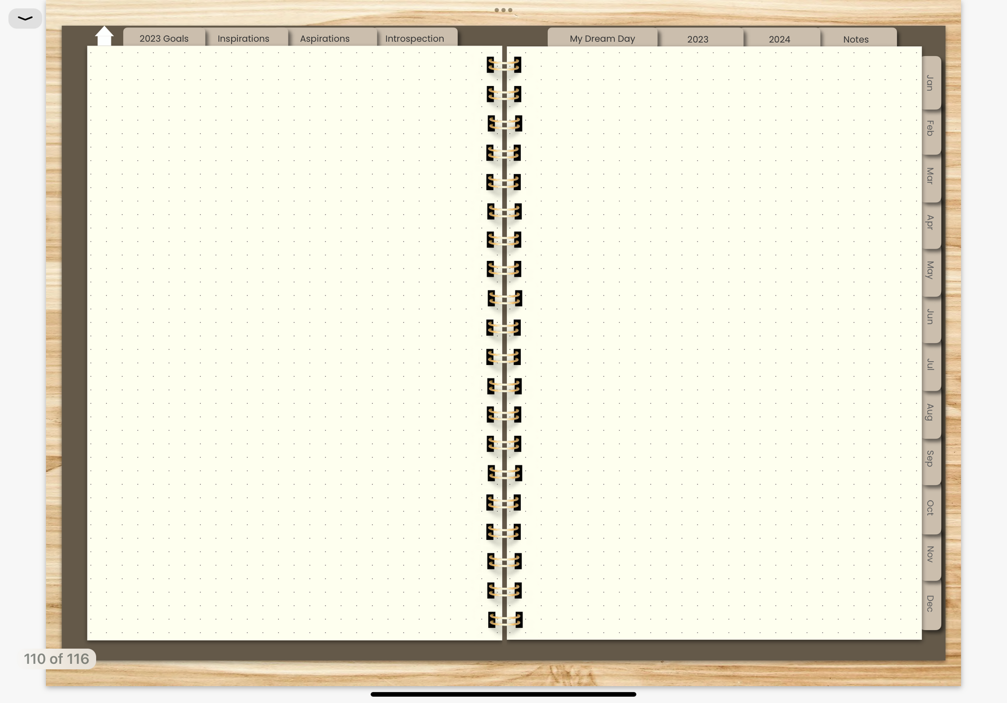 MINIMALIST 2023 DIGITAL PLANNER