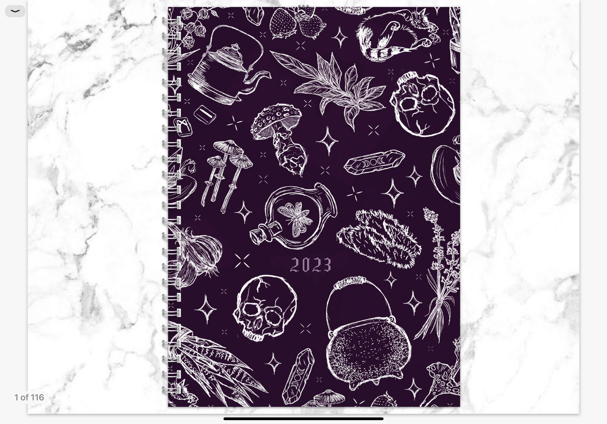 KITCHEN WITCH 2023 DIGITAL PLANNER