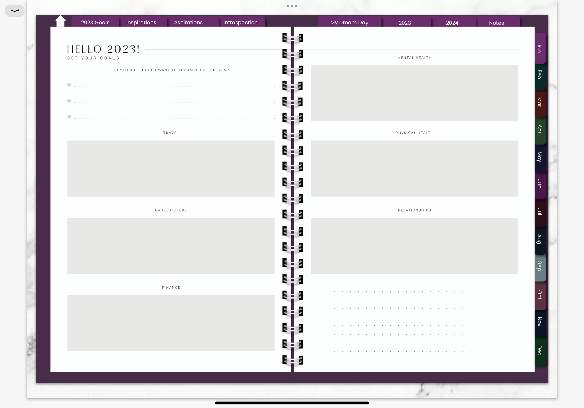 KITCHEN WITCH 2023 DIGITAL PLANNER