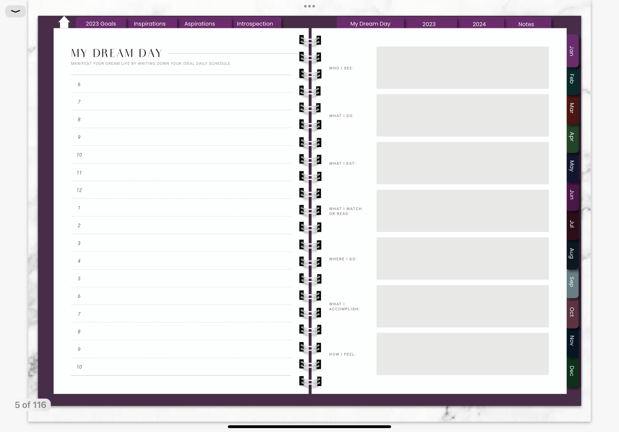 KITCHEN WITCH 2023 DIGITAL PLANNER
