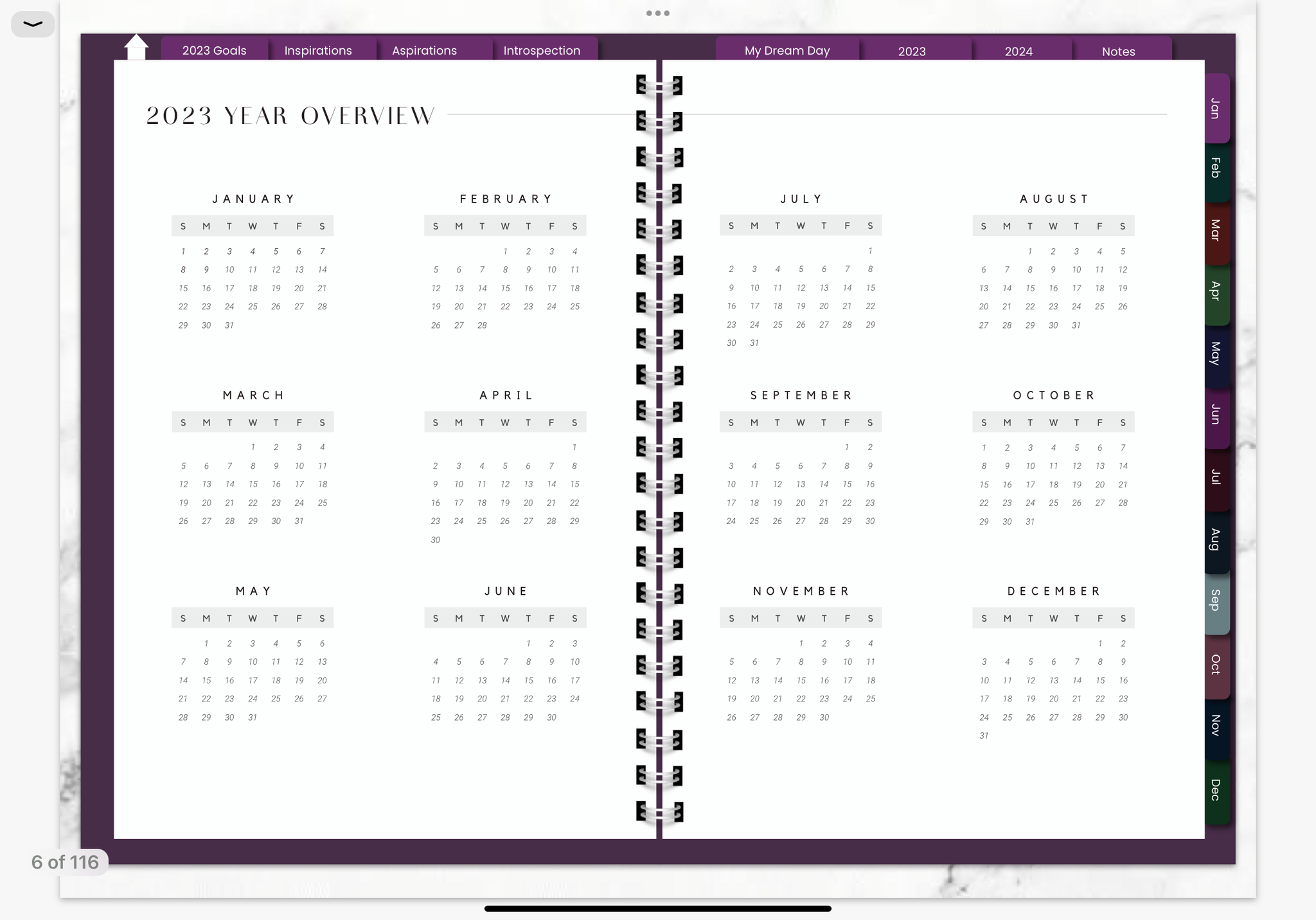 KITCHEN WITCH 2023 DIGITAL PLANNER