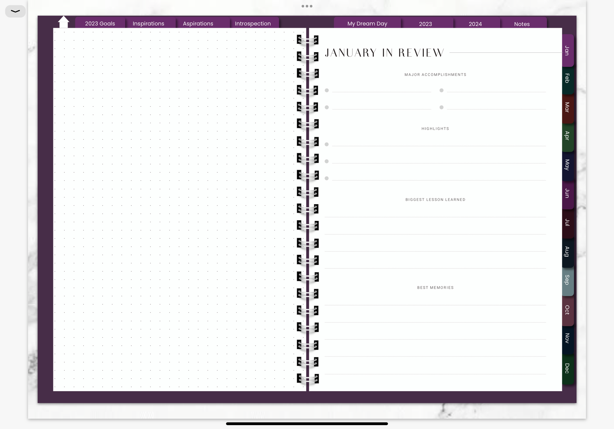 KITCHEN WITCH 2023 DIGITAL PLANNER