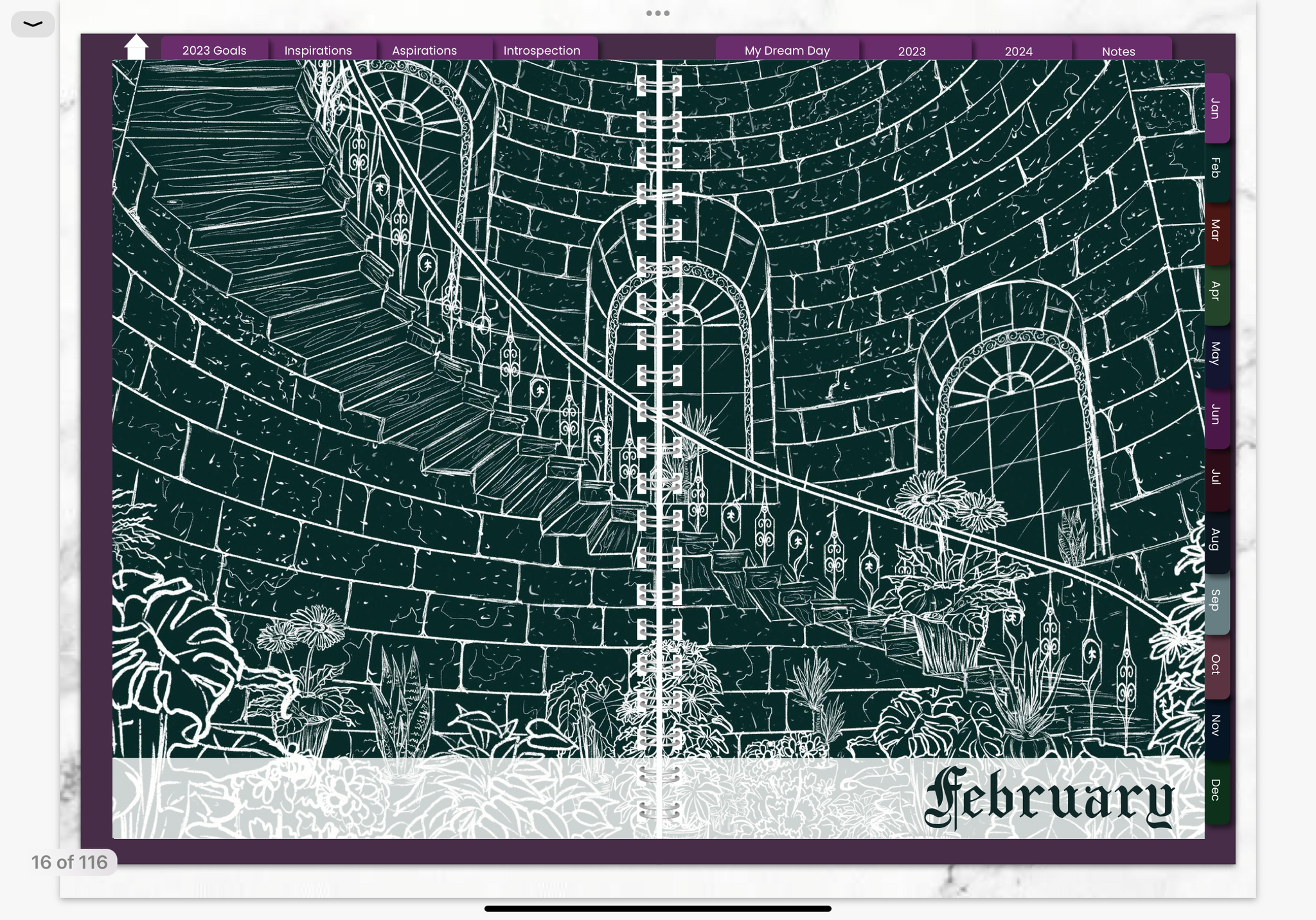 KITCHEN WITCH 2023 DIGITAL PLANNER