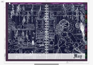 KITCHEN WITCH 2023 DIGITAL PLANNER