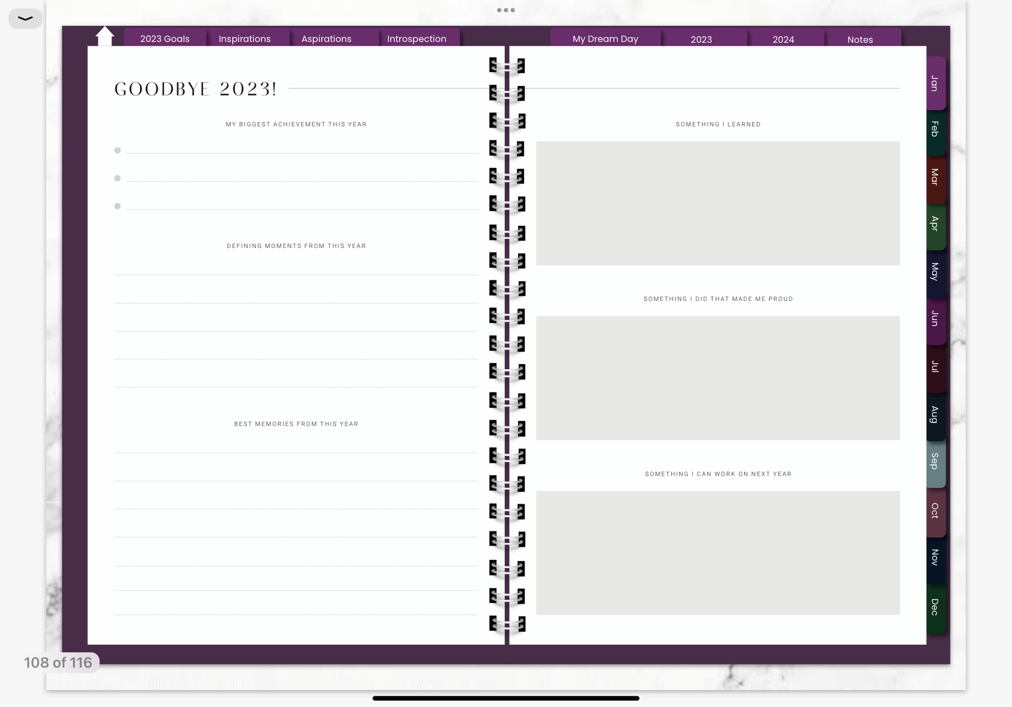 KITCHEN WITCH 2023 DIGITAL PLANNER