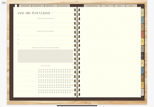 MOTHS & BUTTERFLIES 2023 DIGITAL PLANNER