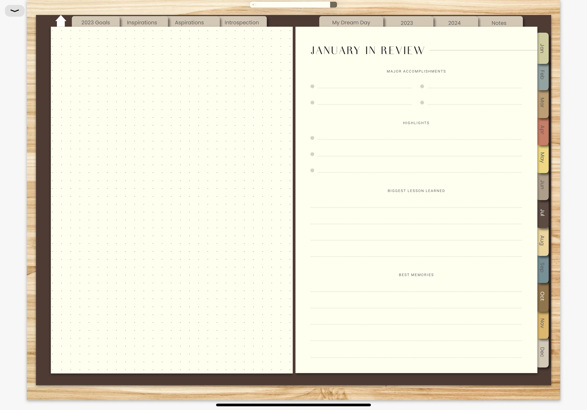 MOTHS & BUTTERFLIES 2023 DIGITAL PLANNER