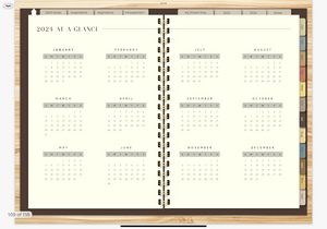 MOTHS & BUTTERFLIES 2023 DIGITAL PLANNER